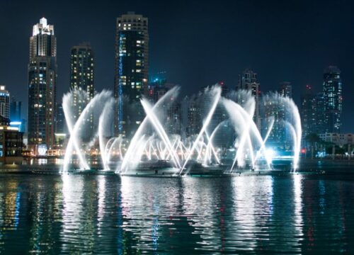 The Dubai Fountain: A Dazzling Symphony of Lights, Water, and Modernity